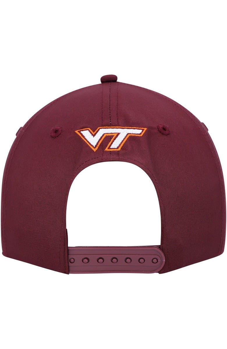COLOSSEUM Men's Colosseum  Maroon Virginia Tech Hokies Positraction Snapback Hat, Alternate, color, Maroon