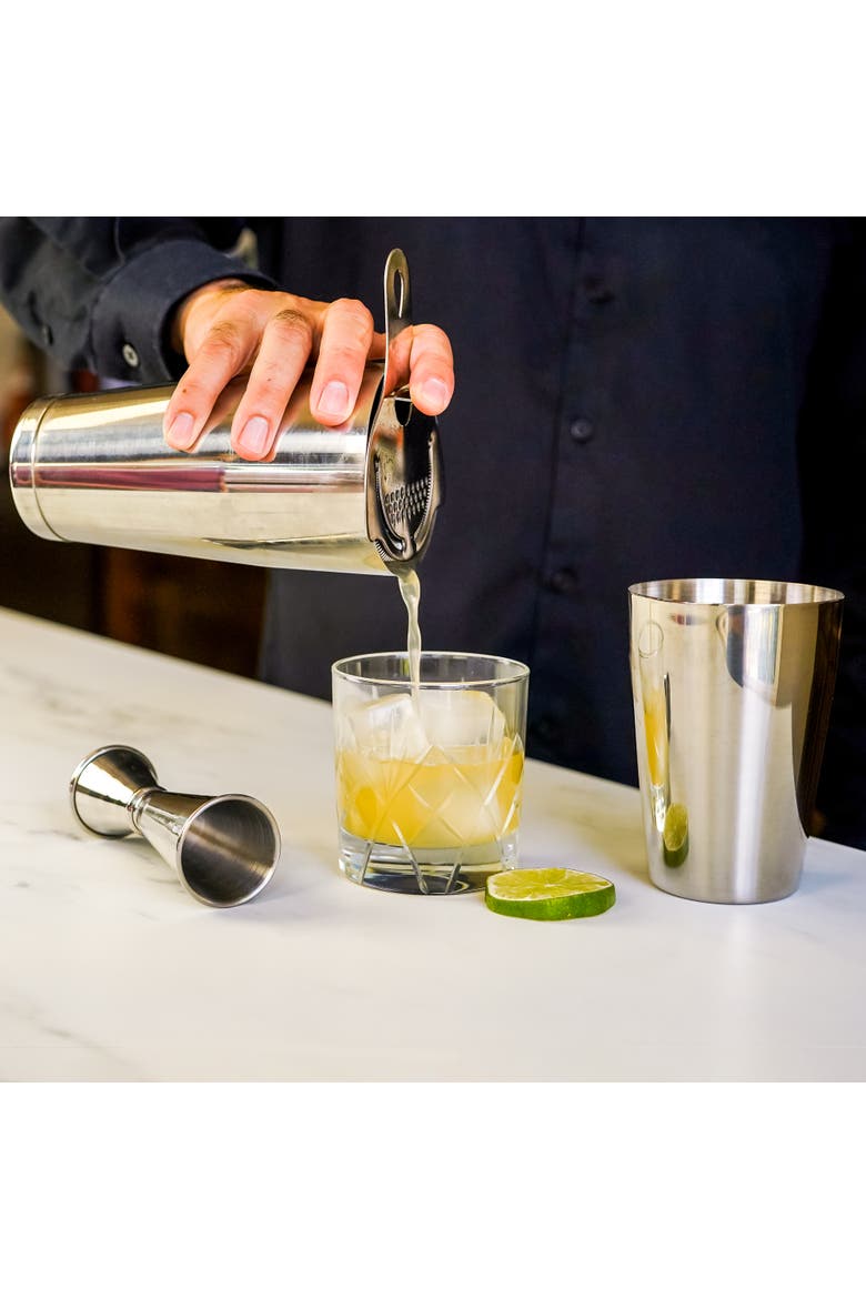 4-Piece Craft Bar Set, Stainless Steel, Alternate, color, Stainless Steel