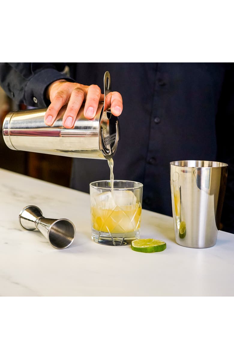 A Bar Above 4-Piece Craft Bar Set, Stainless Steel, Alternate, color, Stainless Steel