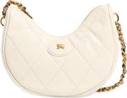 Burberry Horseshoe Quilted Leather Shoulder Bag