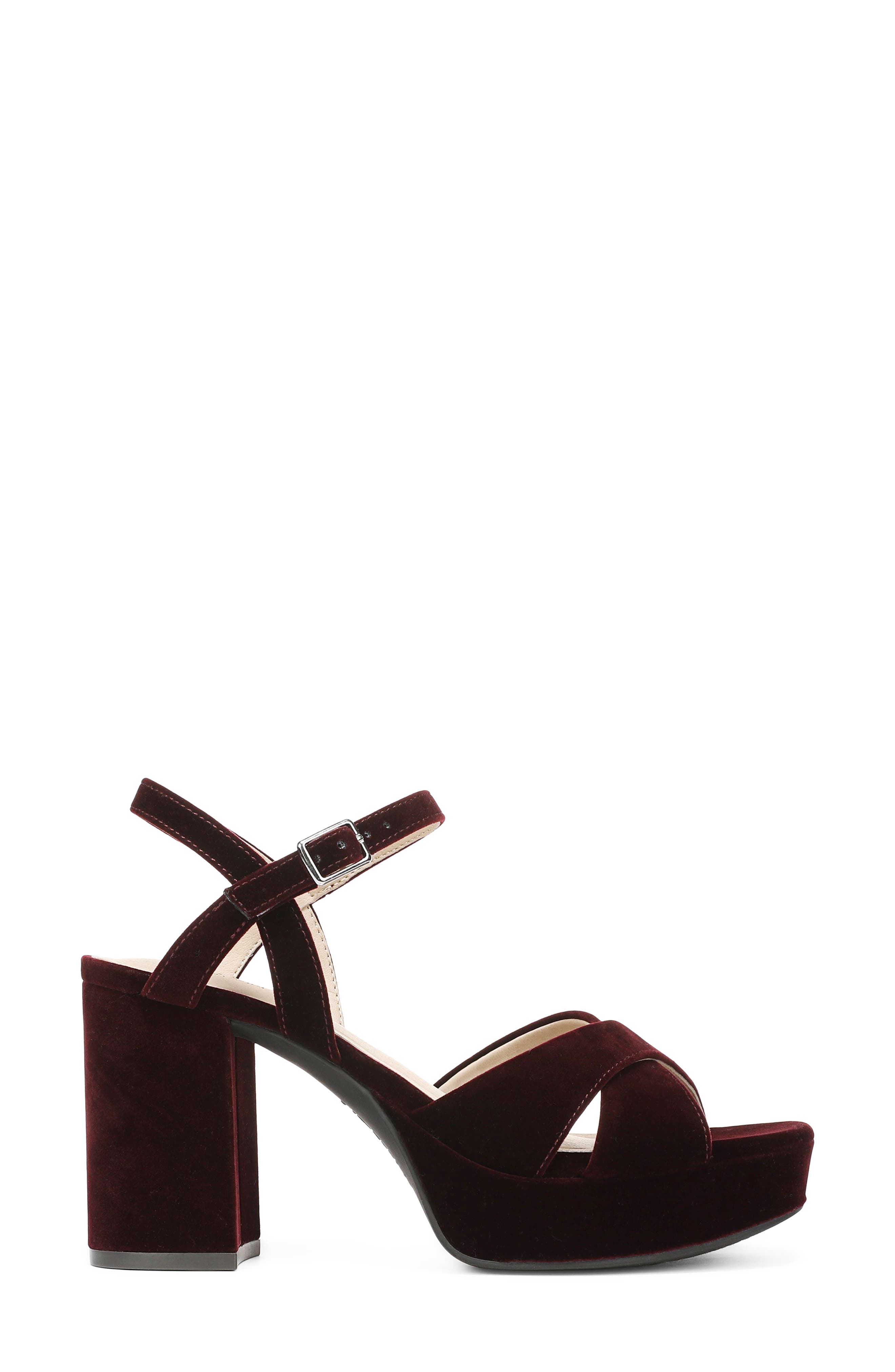 Alice Platform Sandal - Wide Widths Available, Alternate, color, CHOCO PLUM