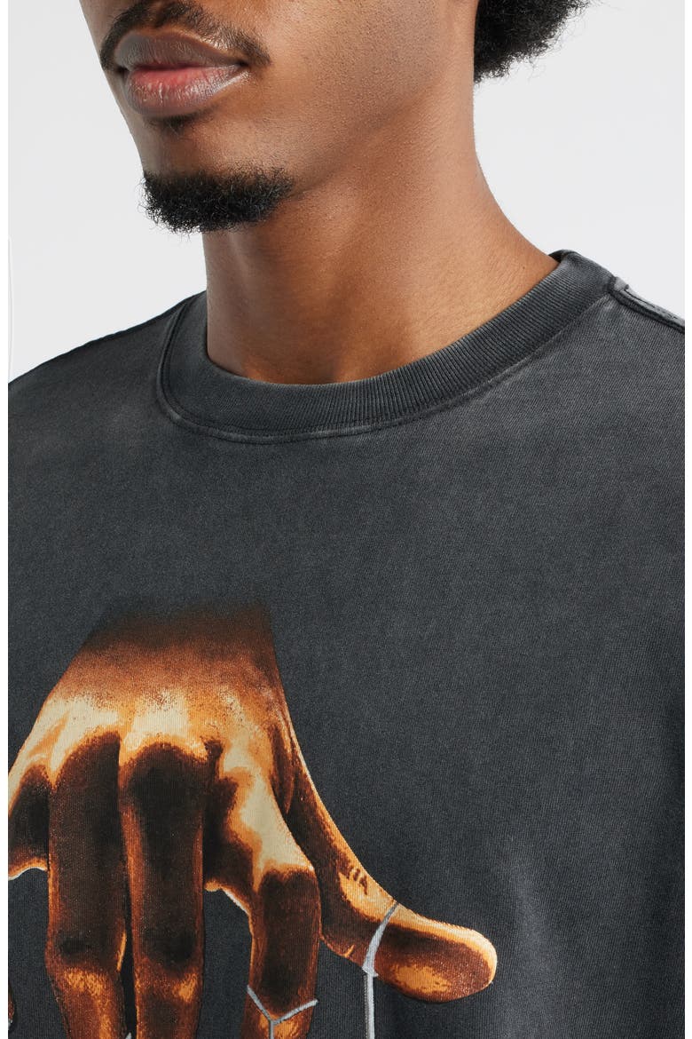 Dice Hand Graphic T-Shirt, Alternate, color, VINTAGE BLACK