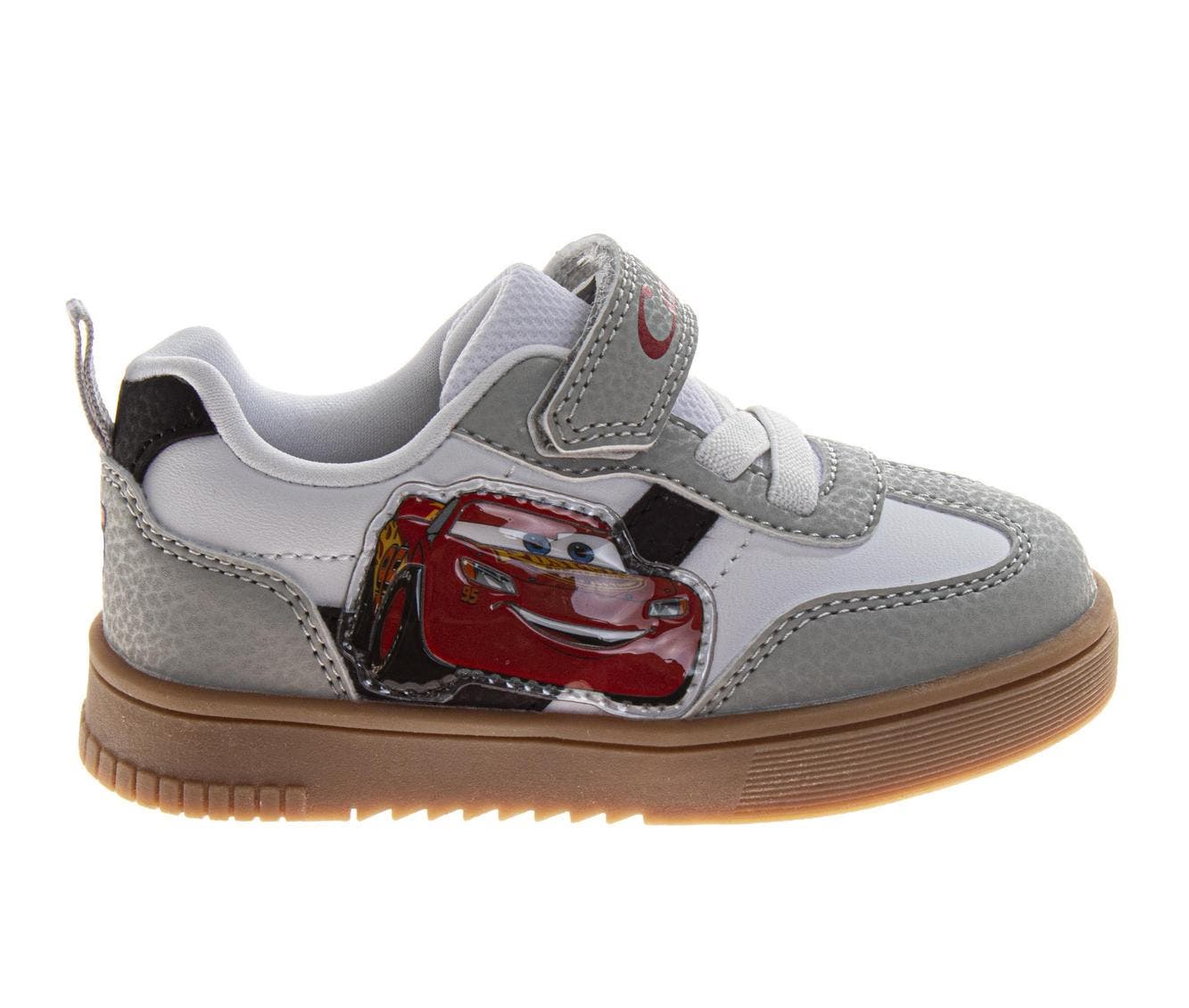 Disney Pixar Cars Lightning McQueen Sneakers Boys, Alternate, color, Grey White