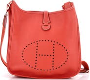 Pre-Owned Hermes Evelyne Bag Gen III Clemence PM