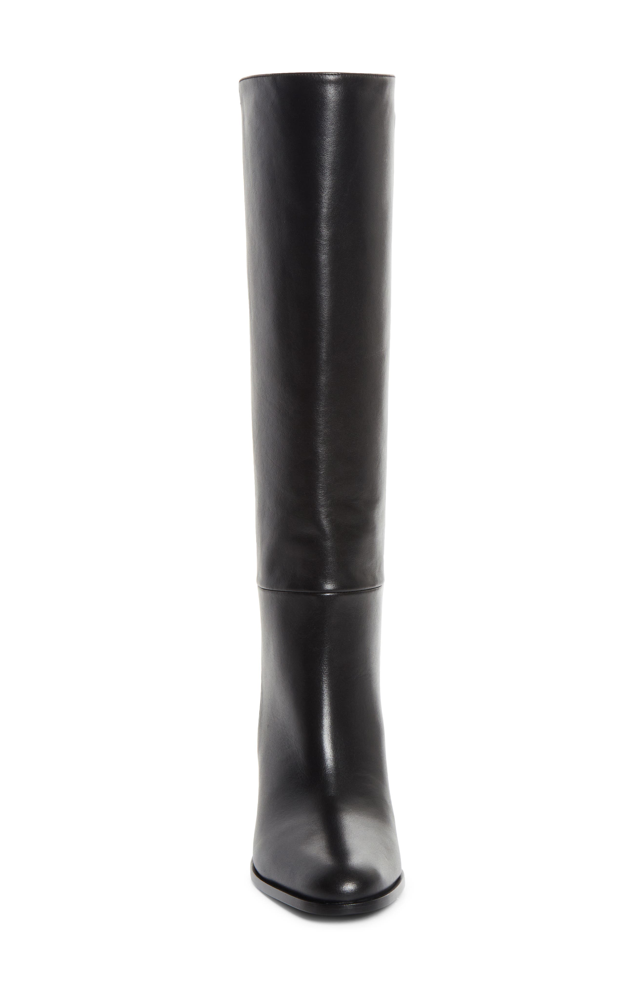 Caly Knee High Boot, Alternate, color, BLACK