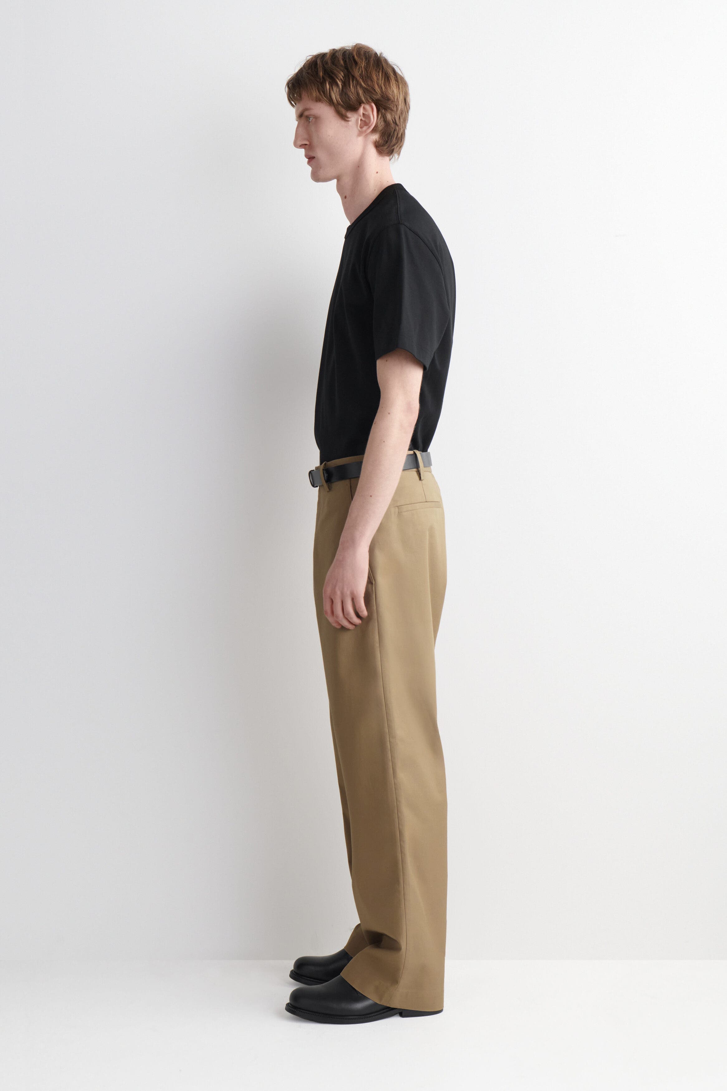 COS Cotton Relaxed-Fit Wide-Leg Pants (Men) | Nordstrom