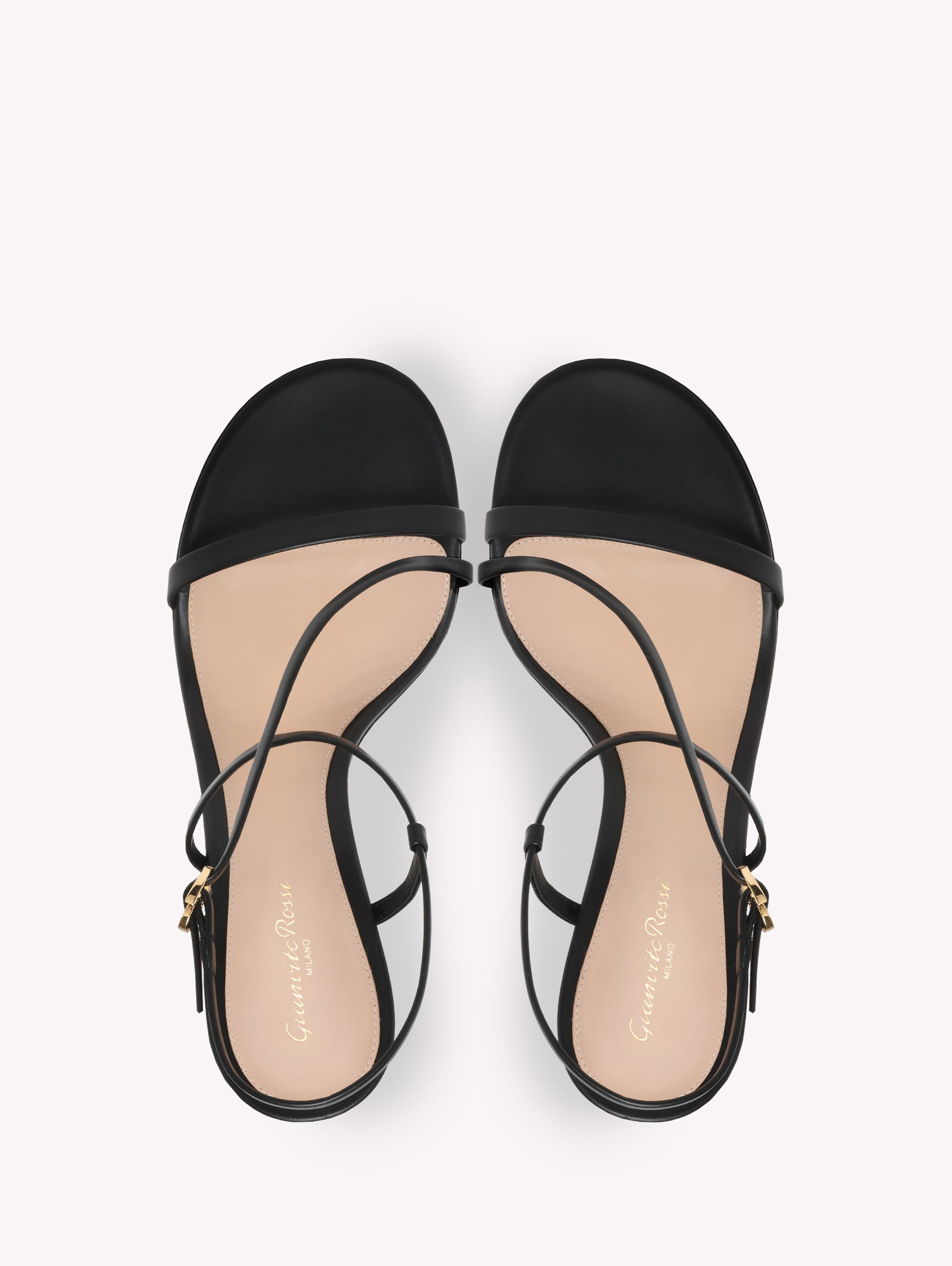 Gianvito Rossi Ascent Sandal, Alternate, color, Black Calf