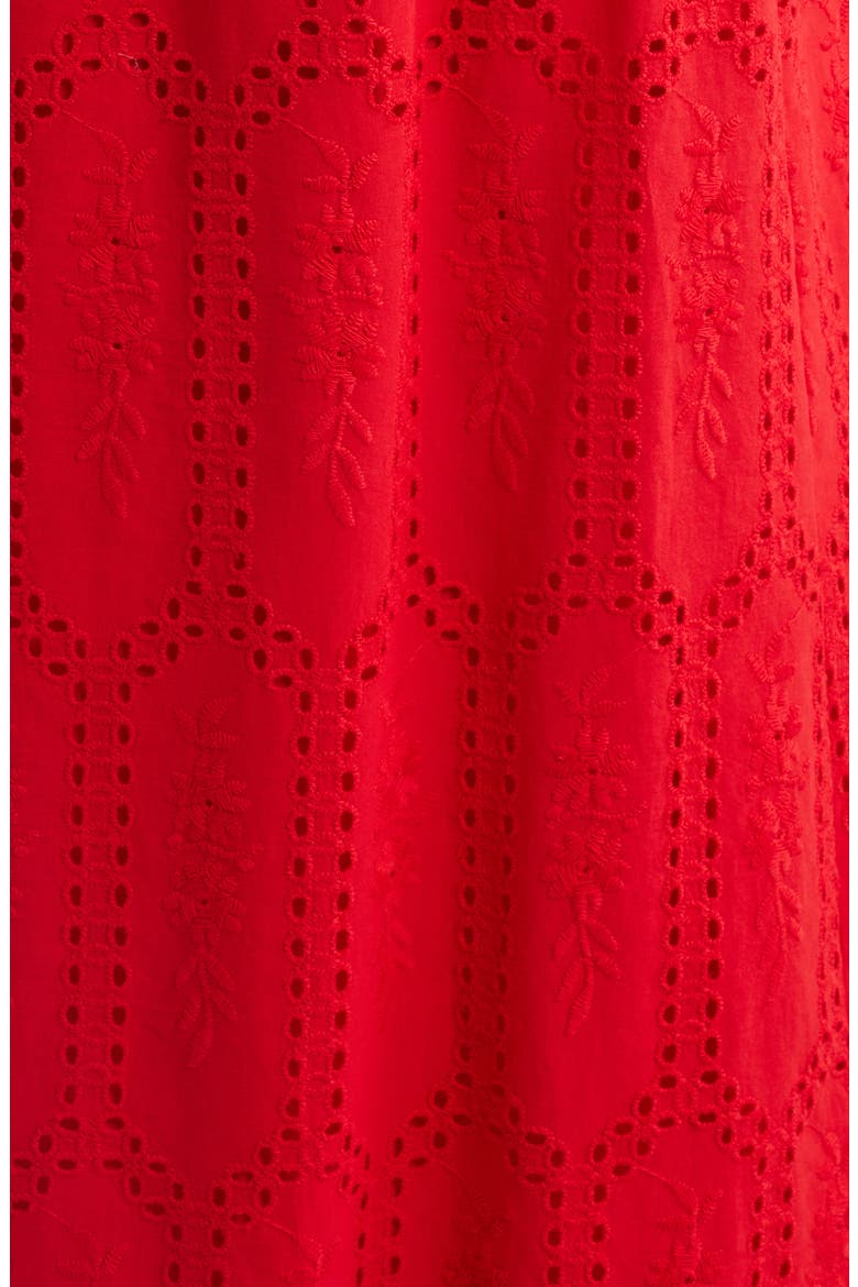 The Delphine Nap® Midi Skirt, Alternate, color, RED