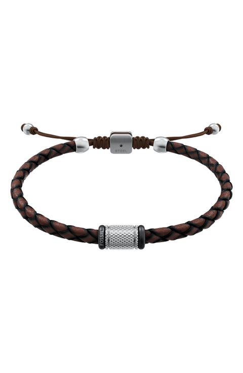 Machine Leather Bracelet