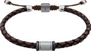 Fossil Machine Leather Bracelet