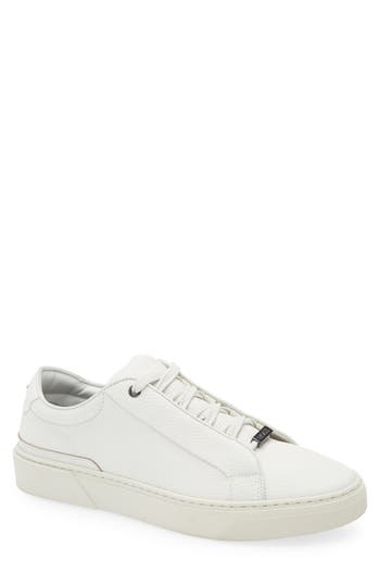 Hugo Boss Boss Gary Tennis Shoe In Open White