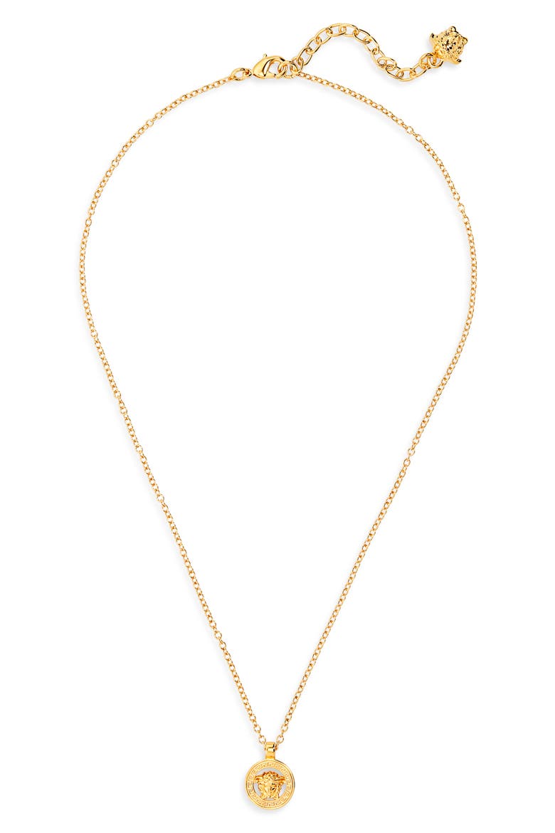 Men's Medusa '95 Pendant Necklace, Main, color, VERSACE GOLD