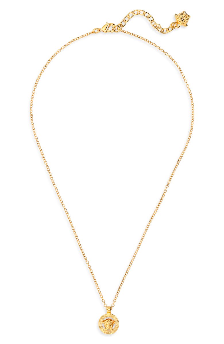 Versace Men's Medusa '95 Pendant Necklace, Main, color, Versace Gold