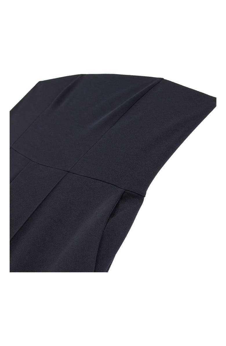 River Island Off the Shoulder Wide Leg Jumpsuit, Alternate, color, 