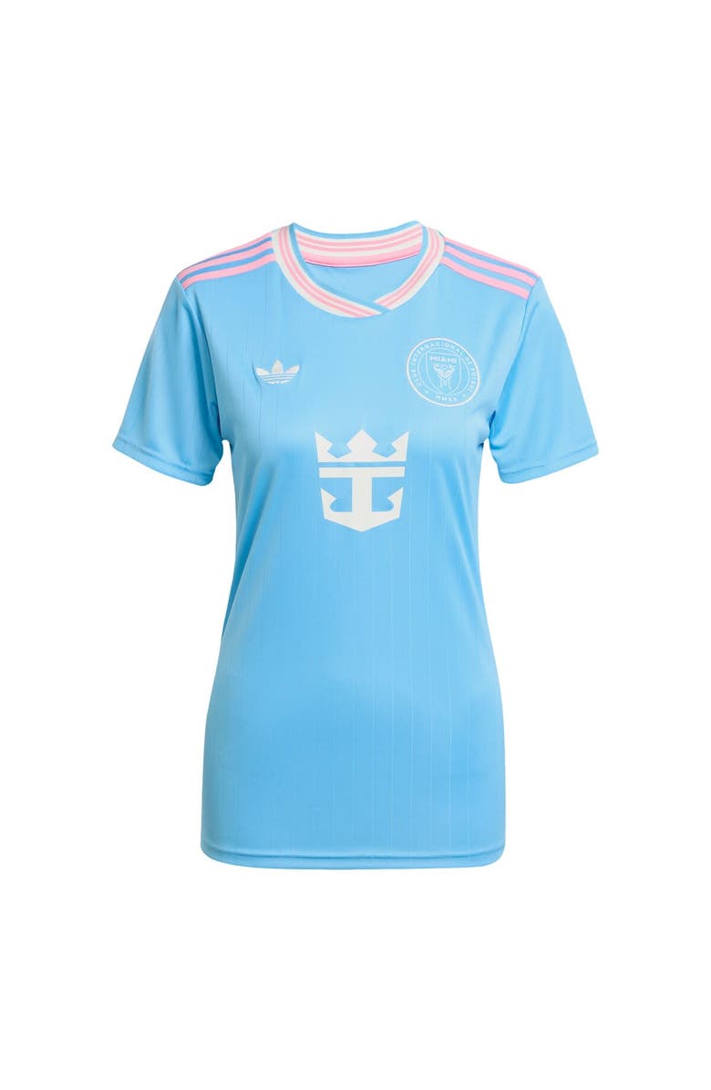 adidas Originals Women's adidas Originals Lionel Messi Blue Inter Miami CF 2025 Third Replica Player Jersey, Alternate, color, Blue