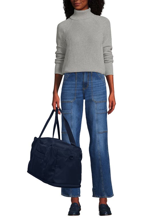 Lands' End Travel Carry On Luggage Duffle Bag In Radiant Navy