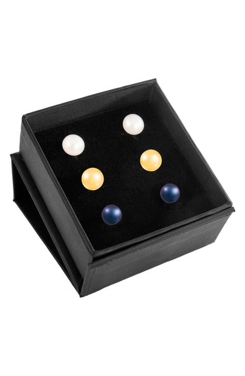 9-10mm Pearl Stud Earrings
