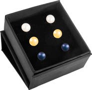SPLENDID PEARLS 9-10mm Pearl Stud Earrings