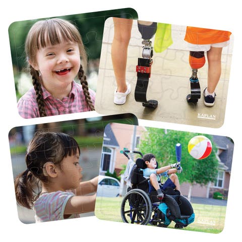 Differing Abilities Puzzles - Set of 4