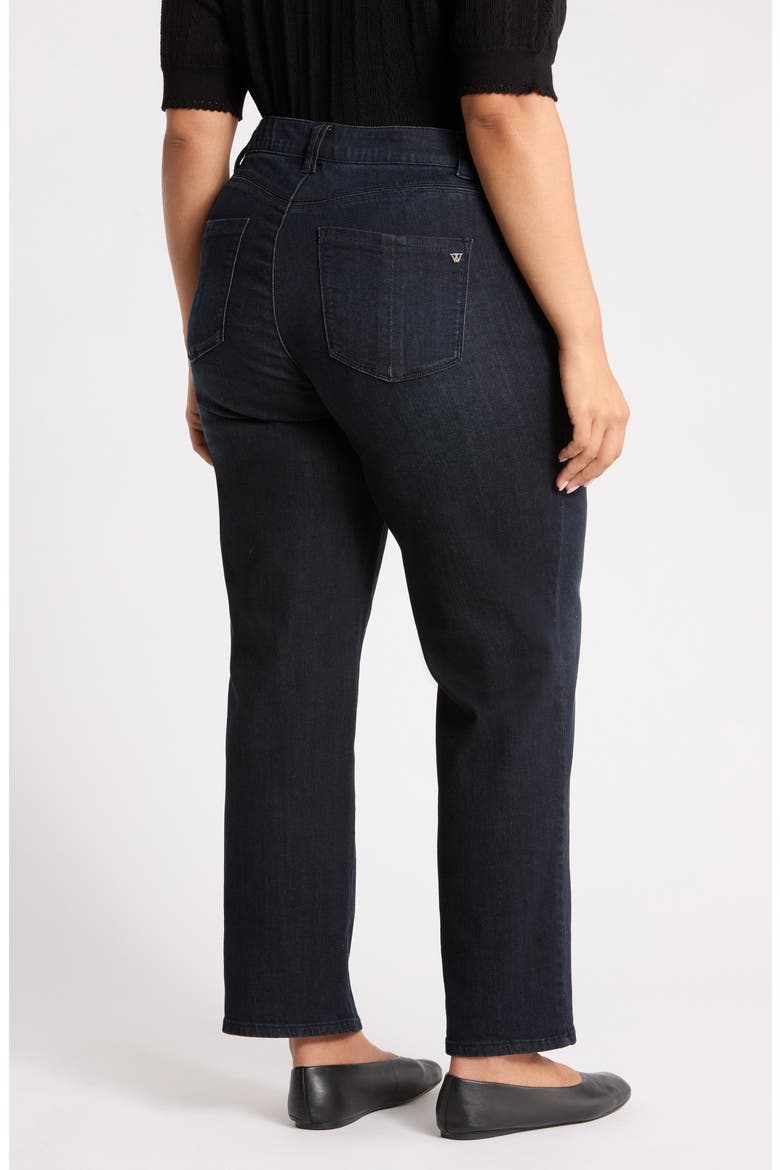 Sawyer Mid Rise Straight Leg Jeans, Alternate, color, INDIGO