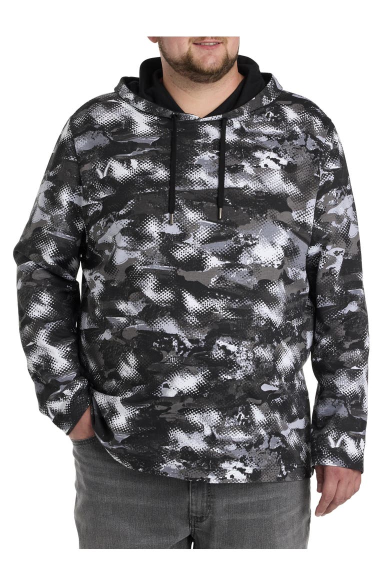 Big & Tall Cordova Hoodie, Main, color, BLACK