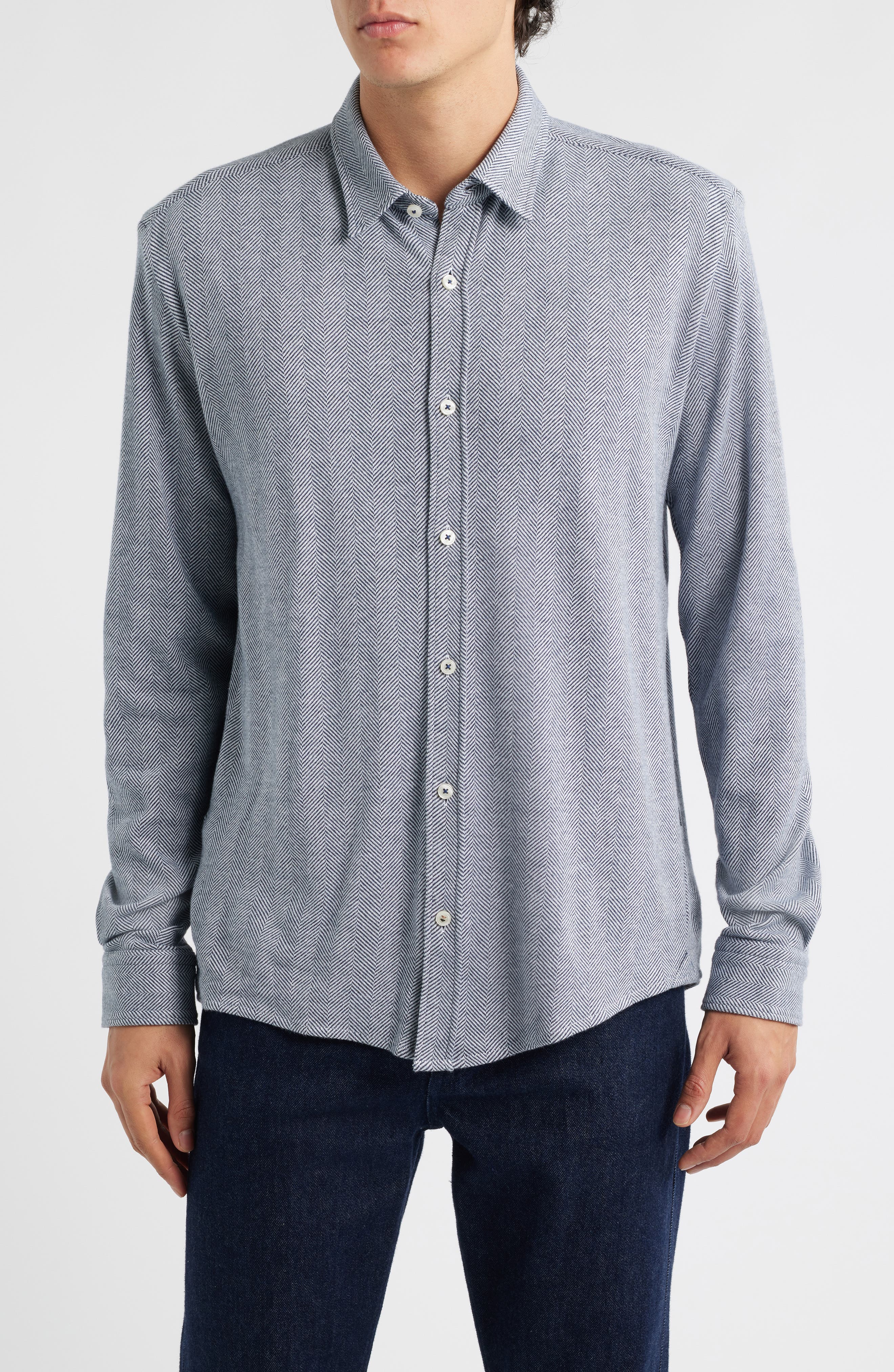 Roan Kent Cotton Button-Up Shirt