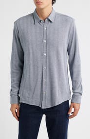 BOSS Roan Kent Cotton Button-Up Shirt