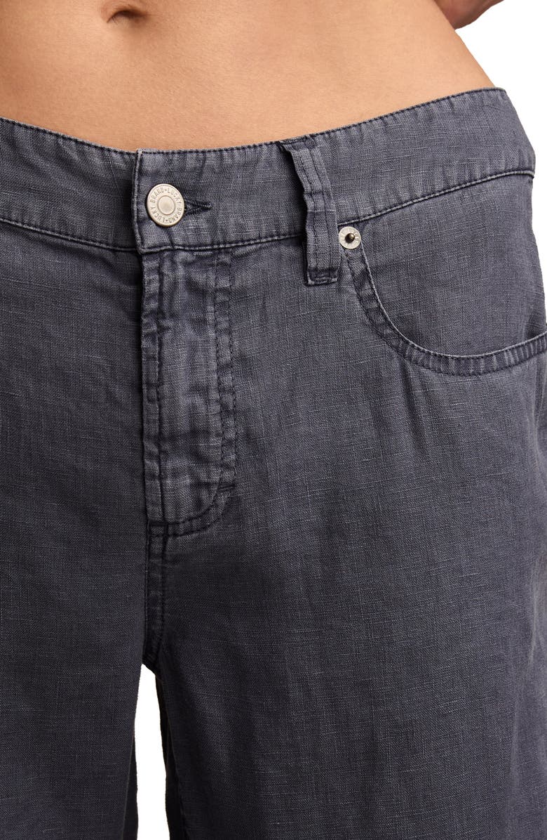 Lucky Brand Baggy Wide Leg Linen Pants, Alternate, color,