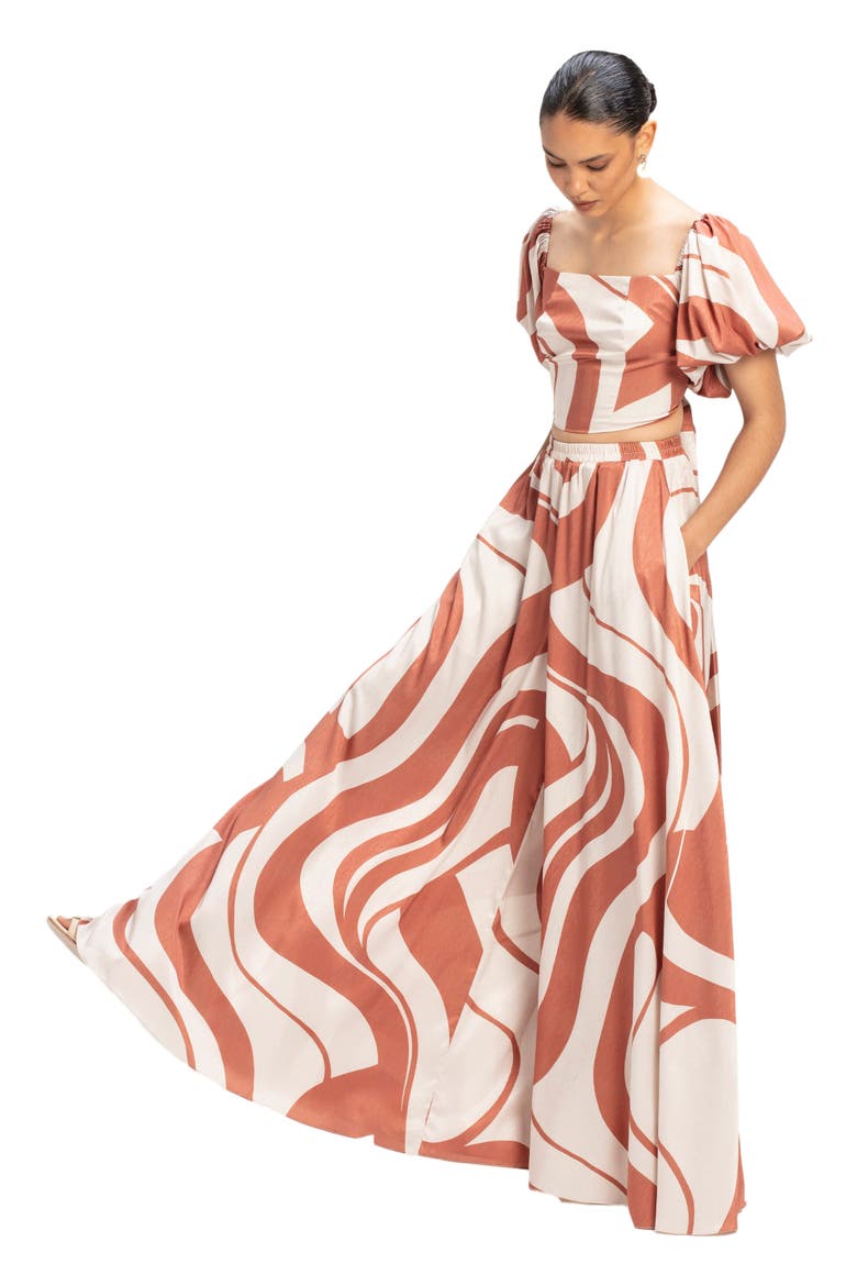 Zany Top, Alternate, color, Luze Rust