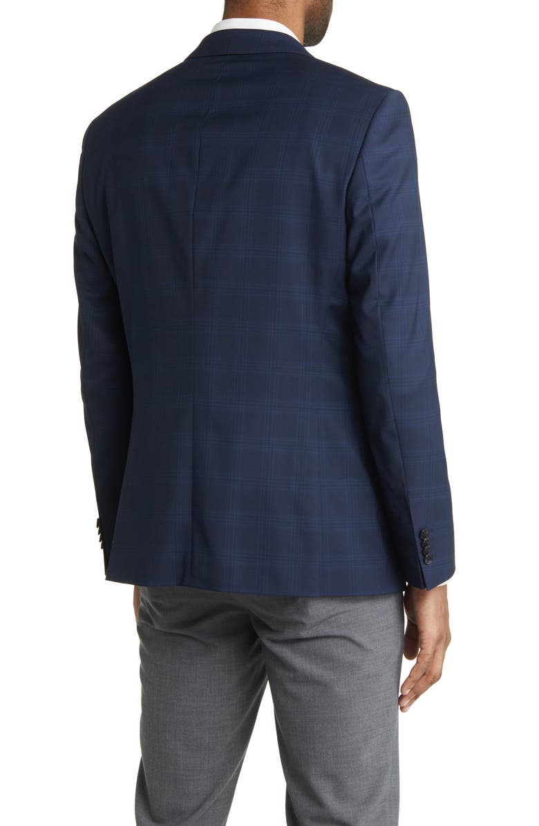 BOSS Huge Plaid Wool Sport Coat, Alternate, color, 