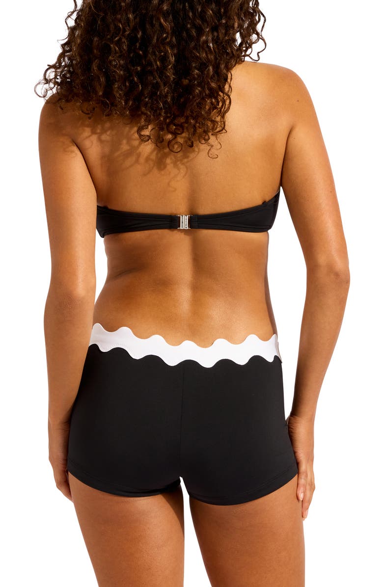 Seafolly Ric Rac Boyleg Swim Shorts, Alternate, color, 