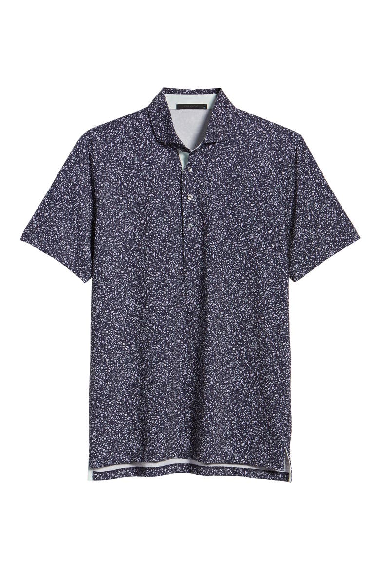 Angel Tears Performance Polo, Alternate, color, MIDNIGHT