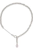 Lady Grey Margot Cultured Pearl Lariat Necklace