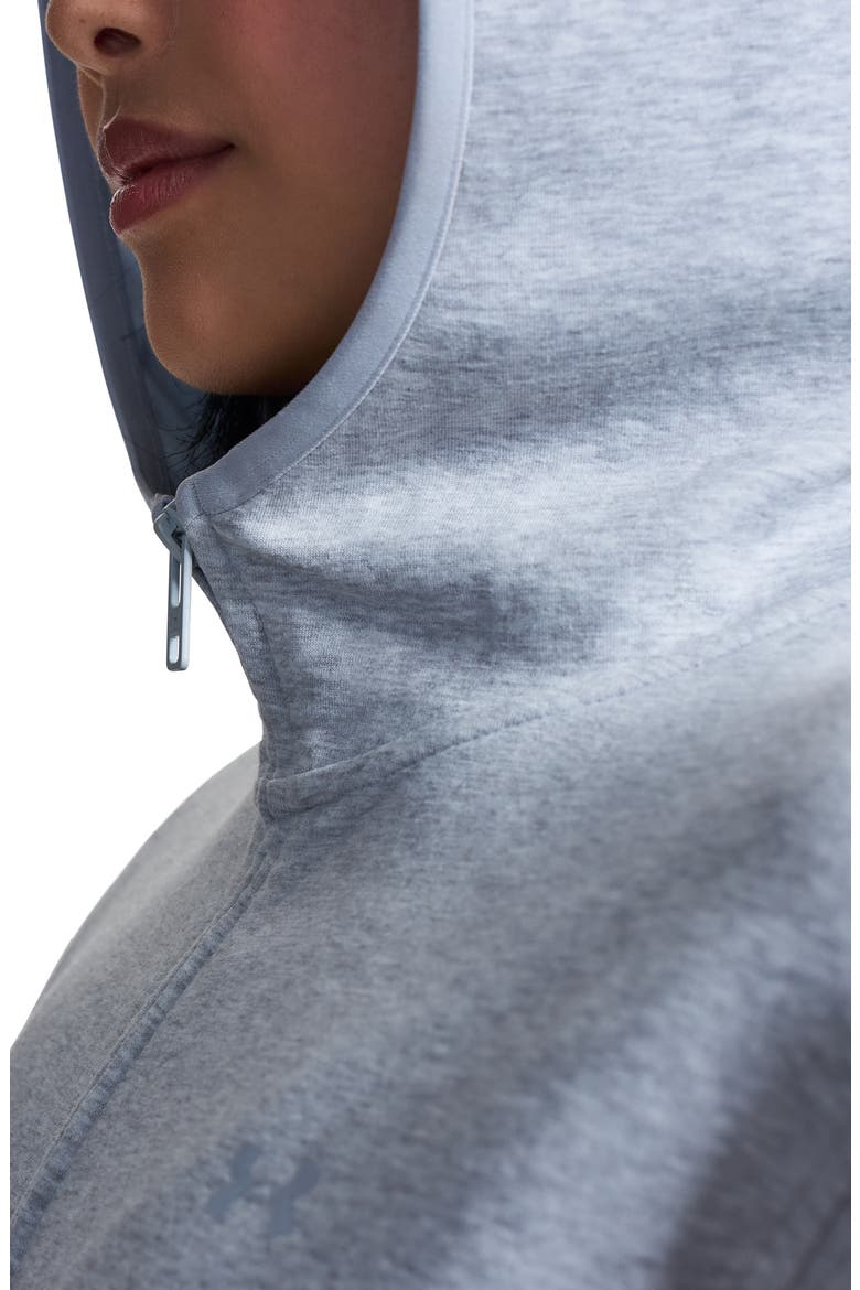 Unstoppable Fleece Full Zip Hoodie, Alternate, color, GRAY LIGHT HEATHER