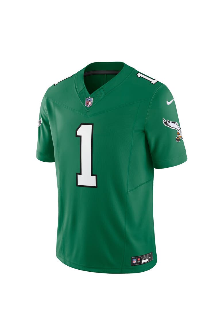 Men's Nike Jalen Hurts Kelly Green Philadelphia Eagles Vapor F.U.S.E. Limited Jersey, Alternate, color, Kelly Green