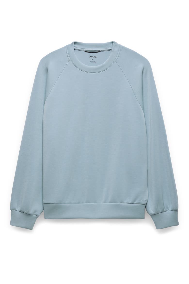 Shea Crewneck Sweatshirt, Alternate, color, GLACIER SKIES