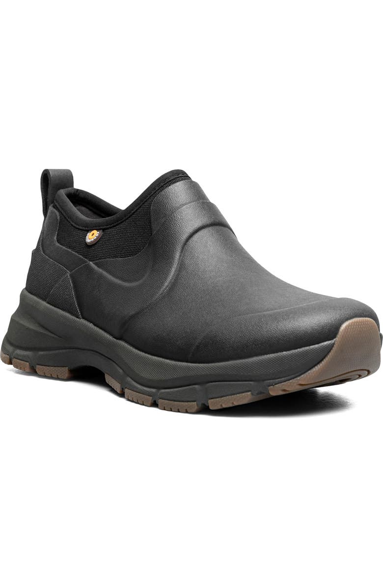 Bogs Spruce Slip-On Rain Shoe, Main, color, Black