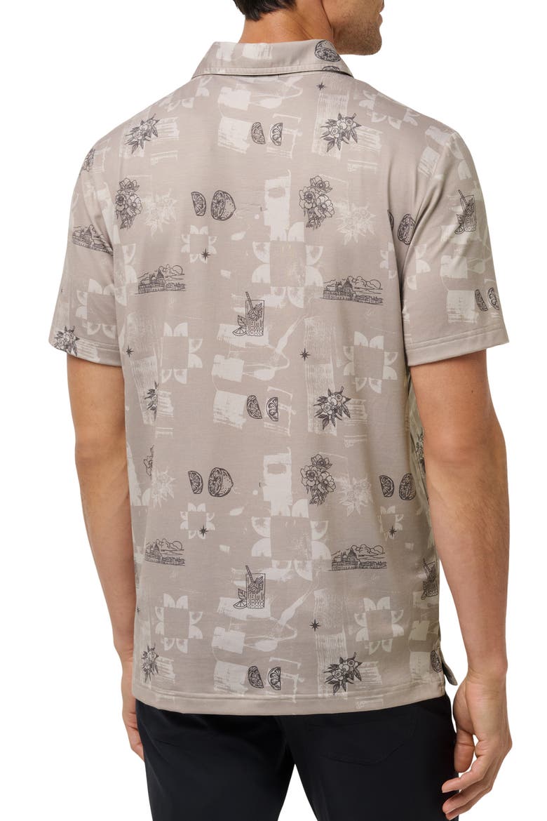 Featherweight Spritz Piqué Polo, Alternate, color, ISLAND FOSSIL