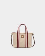Bally Edelbliss Tote Bag in Canvas with a Bally Ribbon