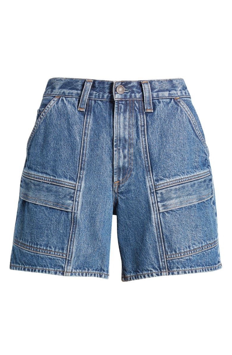 AGOLDE Cooper Denim Cargo Shorts, Alternate, color, 