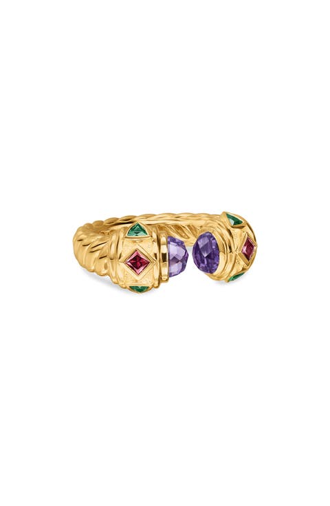 Renaissance Color Ring in 18K Yellow Gold