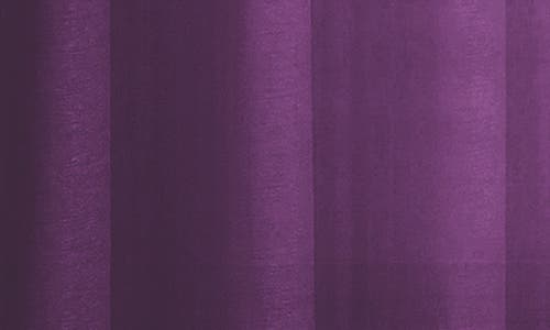 Dainty Home Sheer Set Of 2 Panel Curtains In Purple