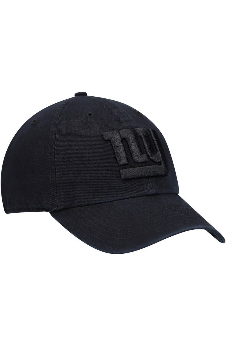 '47 Men's '47 Black New York Giants Team Tonal Clean Up Adjustable Hat, Alternate, color, Black