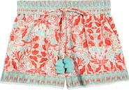Ramy Brook Marsha Print Cover-Up Shorts