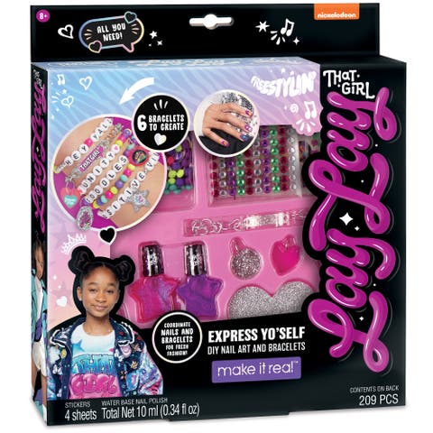 Express Yo Self Diy Nail Art & Bracelets Kit