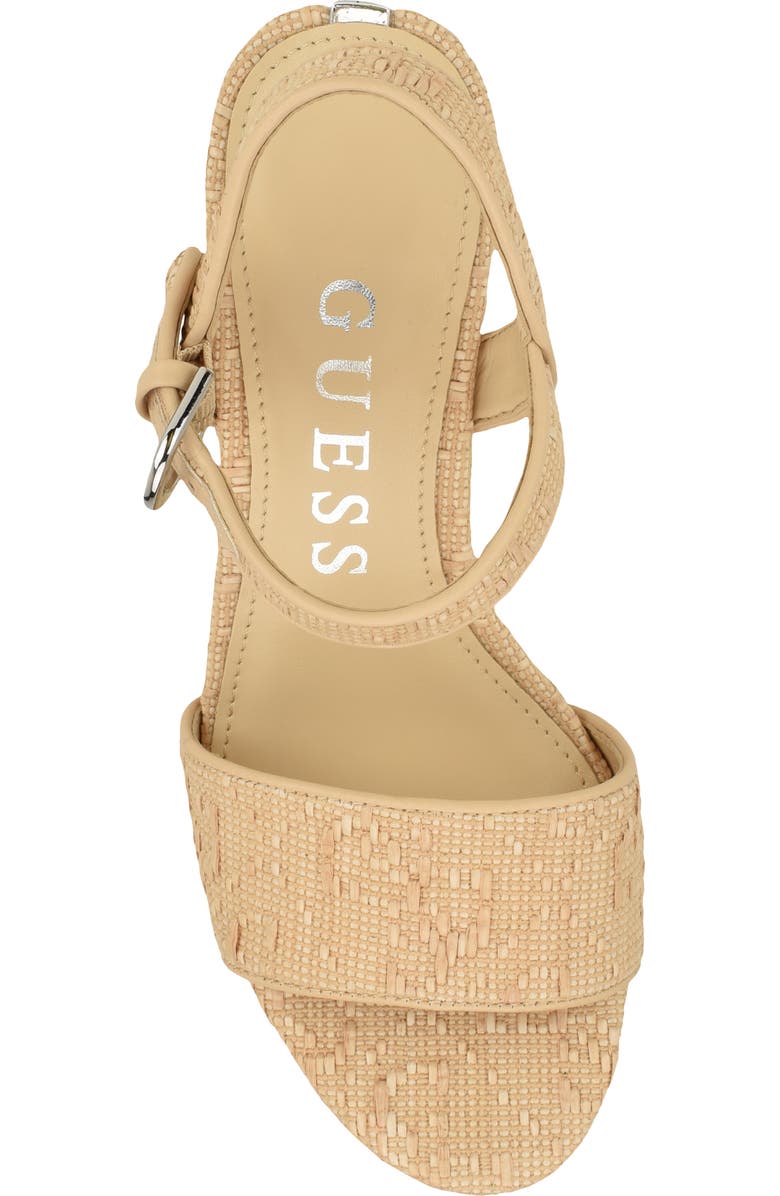 GUESS Haldem Platform Sandal, Alternate, color,