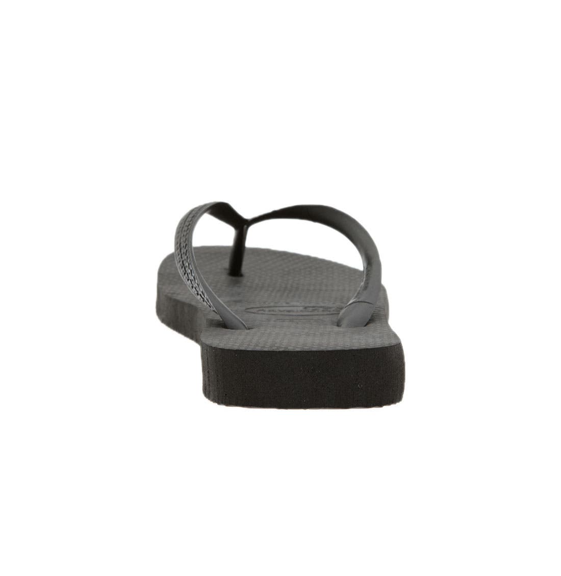 Havaianas 'Top' Sandal, Alternate, color, Black