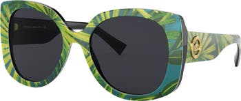 56mm Butterfly Sunglasses
