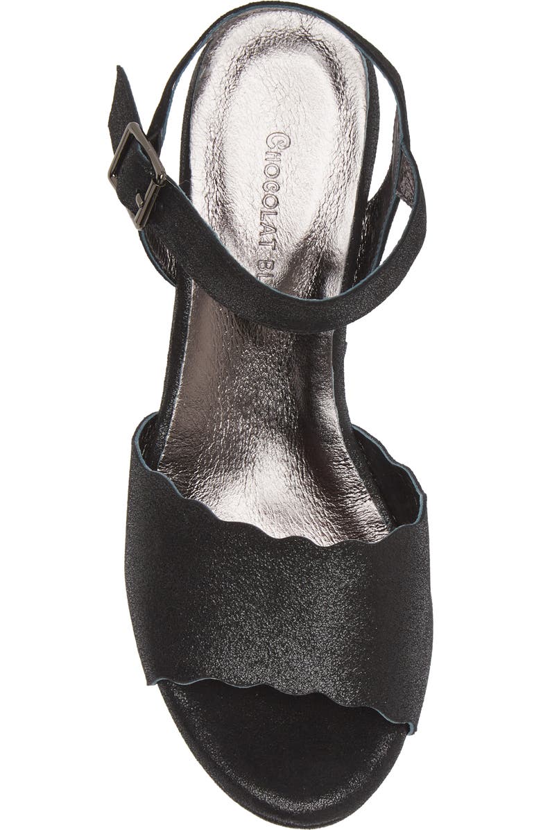 Chocolat Blu Wisdom Platform Wedge Sandal, Alternate, color,