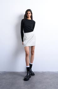 Topshop A-Line Miniskirt